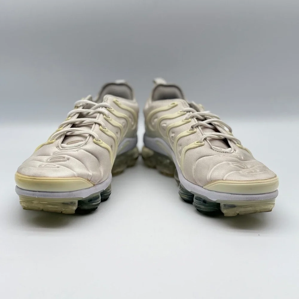 Nike Air VaporMax Plus White Pure Platinum Mens 10 Sneaker 924453-100